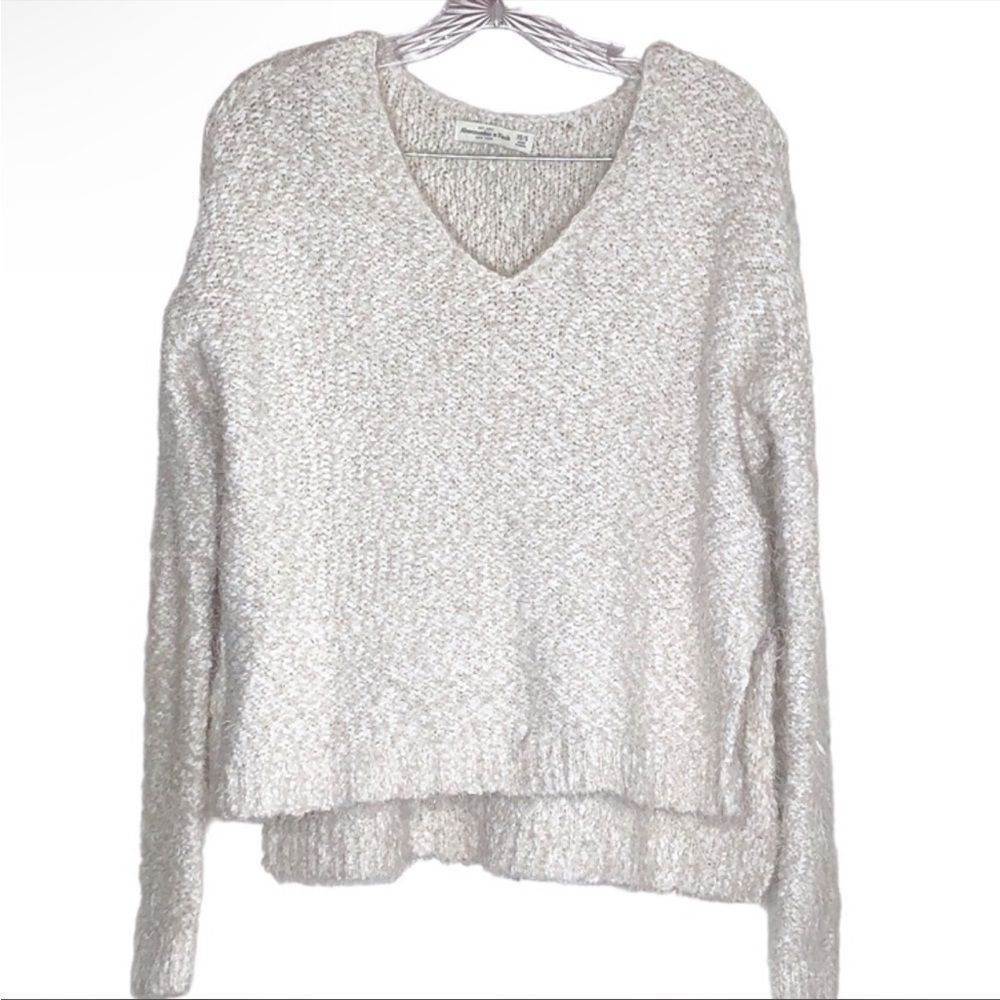 Abercrombie textured sweater xs/s‎